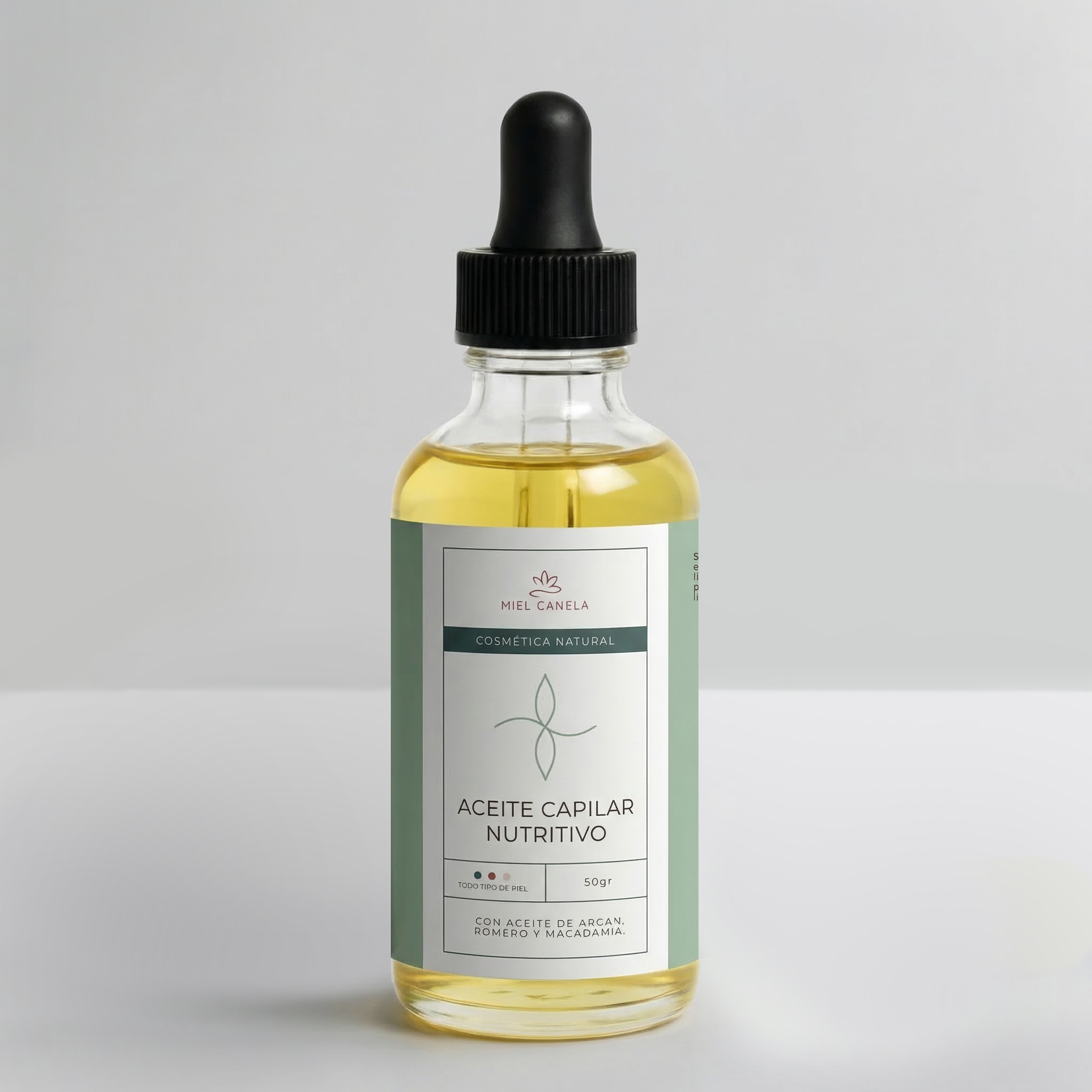 Aceite para el Cabello — Argán, Romero y Macadamia