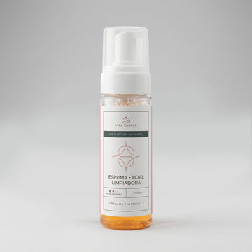 Limpiador Facial en Espuma — Granada y Vitamina C