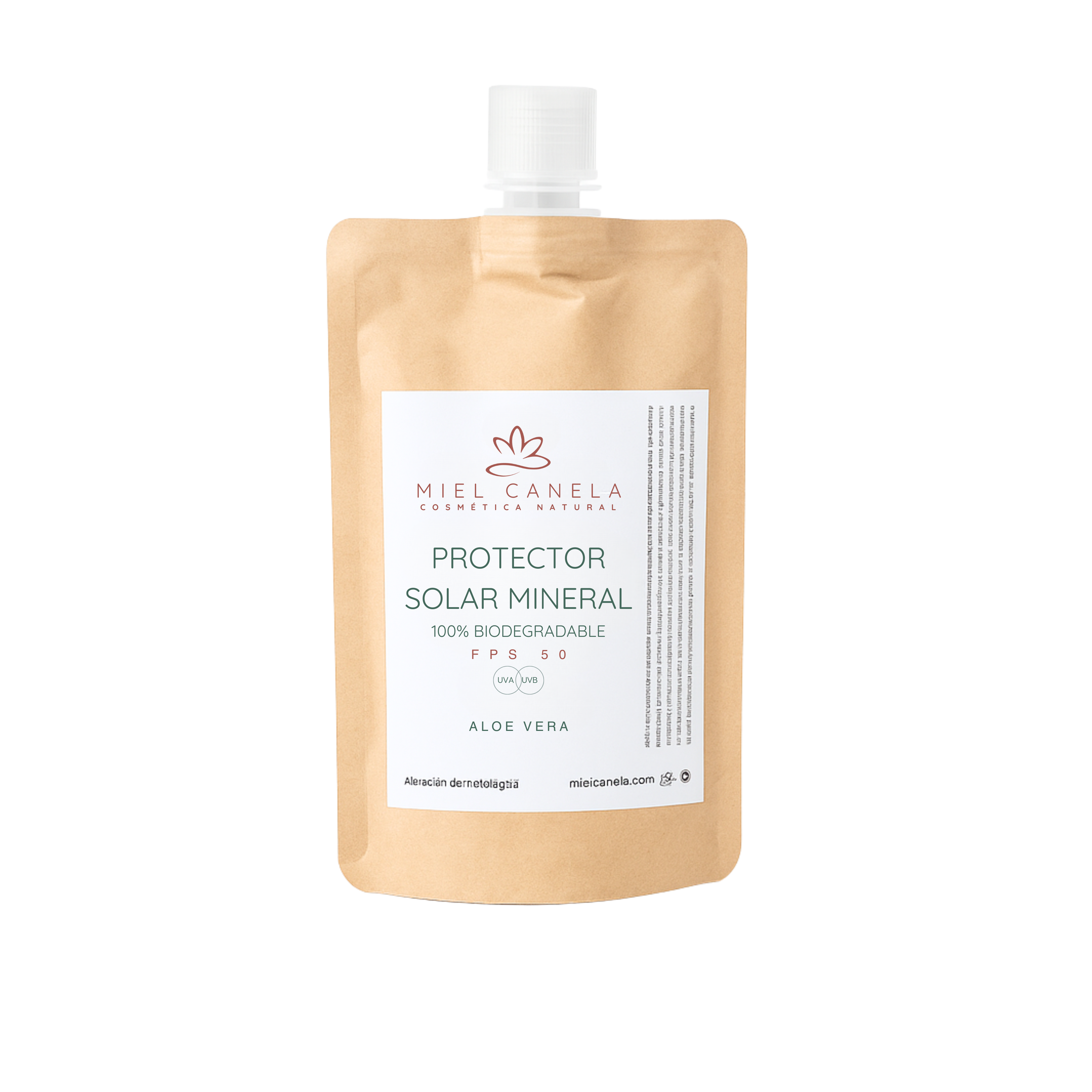 Repuesto de protector solar FPS50 aloe vera