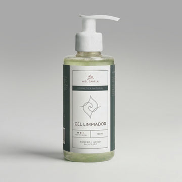Gel limpiador de Romero + Acido Salicílico