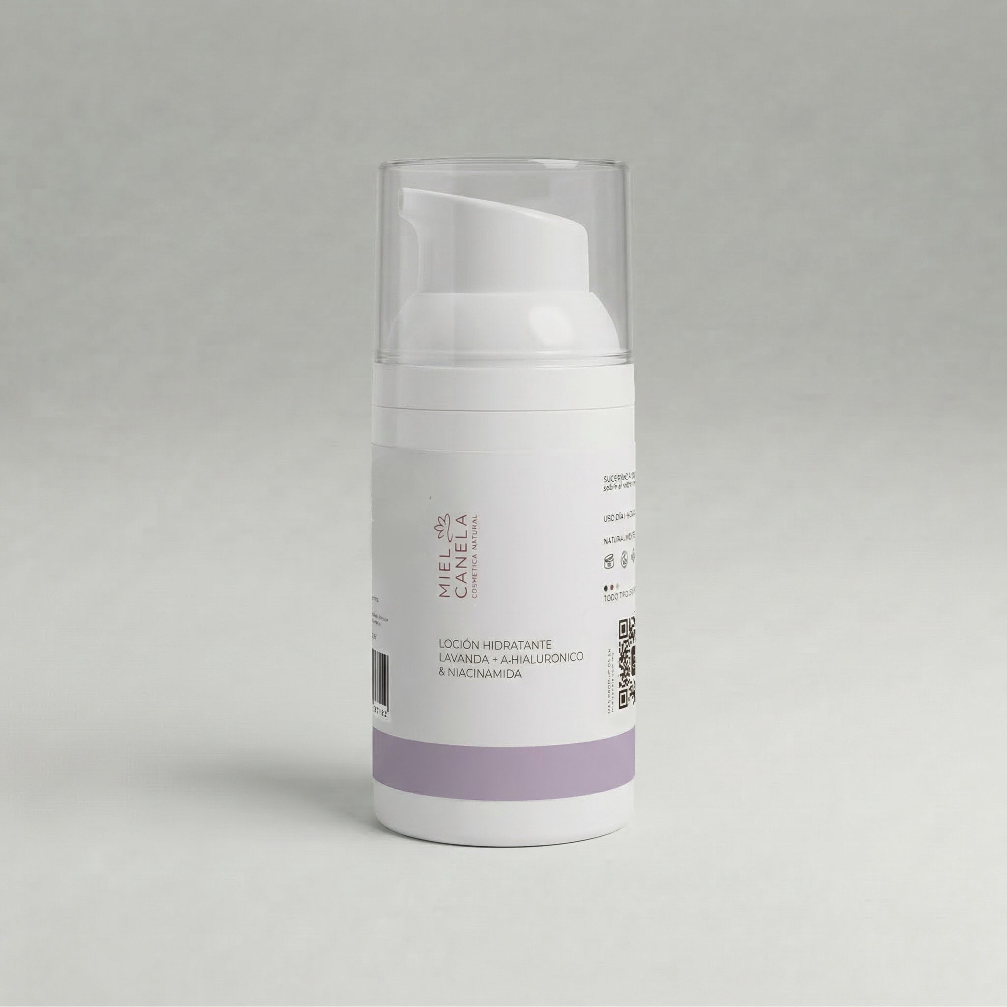 Loción hidratante lavanda & aloe + niacinamida (crema hidratante fluída)
