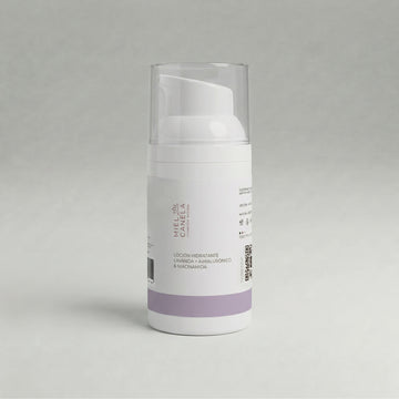 Loción hidratante lavanda & aloe + niacinamida (crema hidratante fluída)