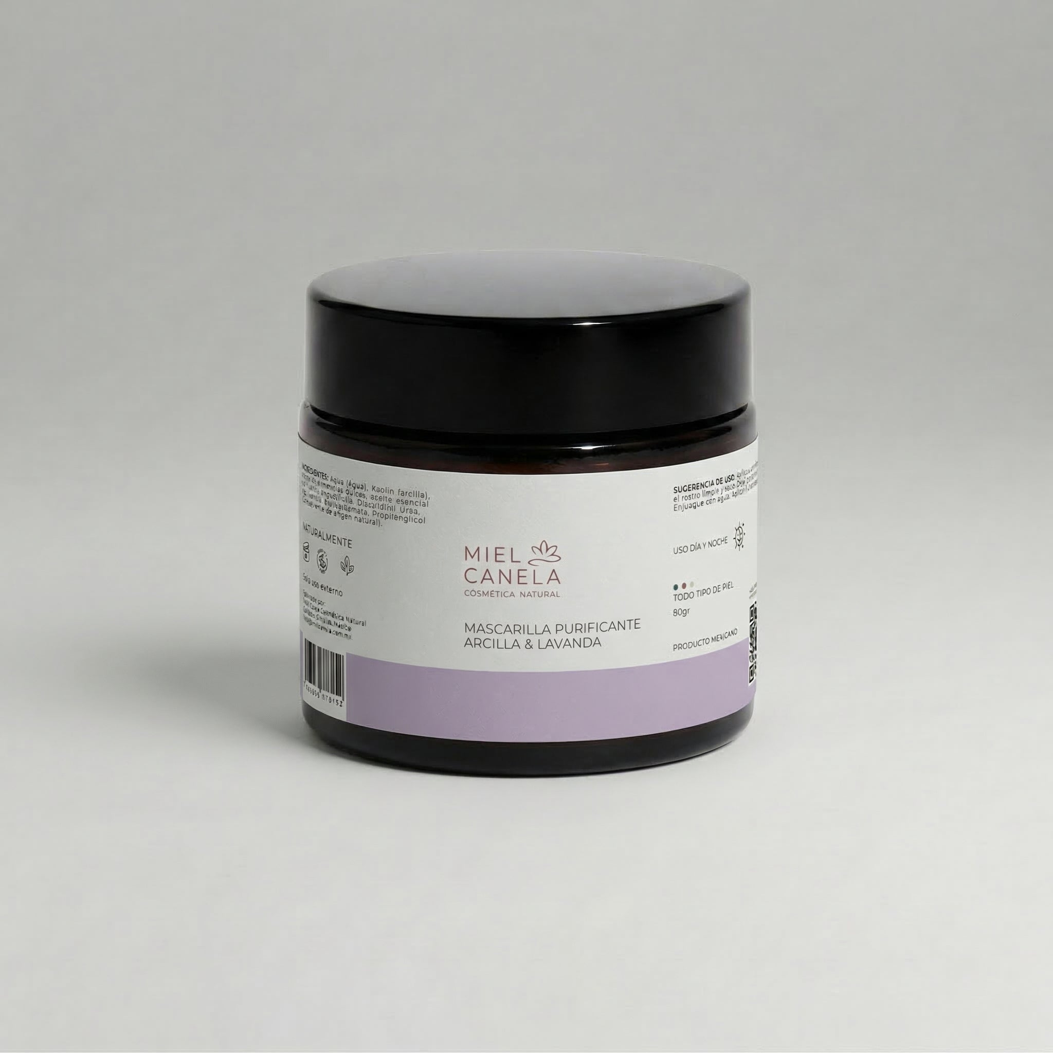 Mascarilla de Arcilla para Poros — Purificante con Lavanda